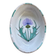 Small Vallauris dish with thistle