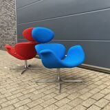 2x Artifort Pierre Paulin Big Tulip 1st edition terug in Nieuwstaat!!