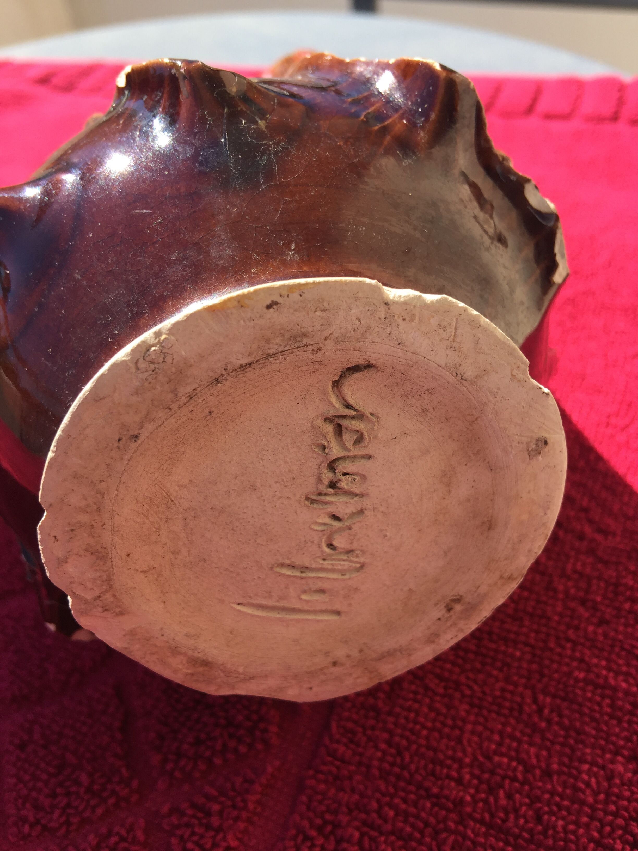 2 vases Vallauris 60s