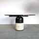 Giovanni Offredi "Paracarro" dining table for Saporiti, 1970s