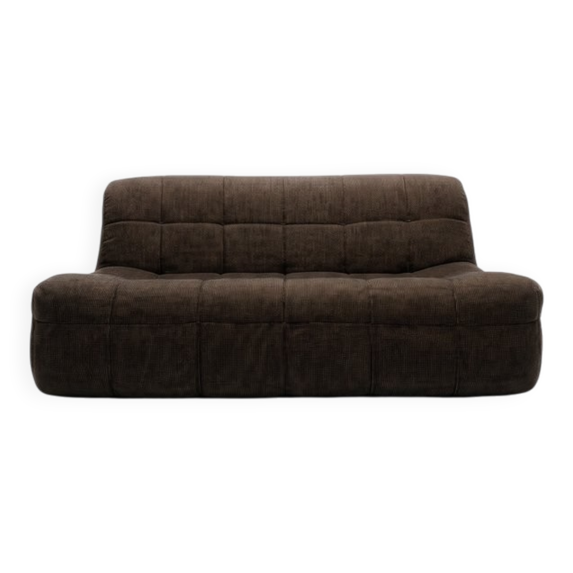 Velvet sofa by Rolf Benz, 1970s