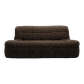 Vintage Velvet Sofa from Rolf Benz, 1970s