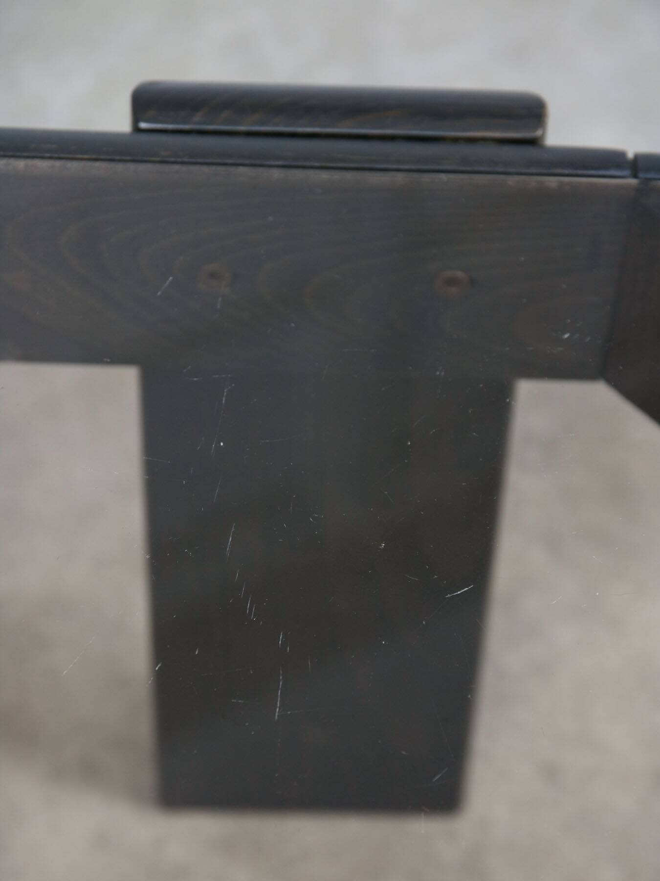 Table basse vintage par Gianfranco Frattini, années 1970