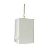 Minimalist cubic metal suspension, mid-century, 1960s.