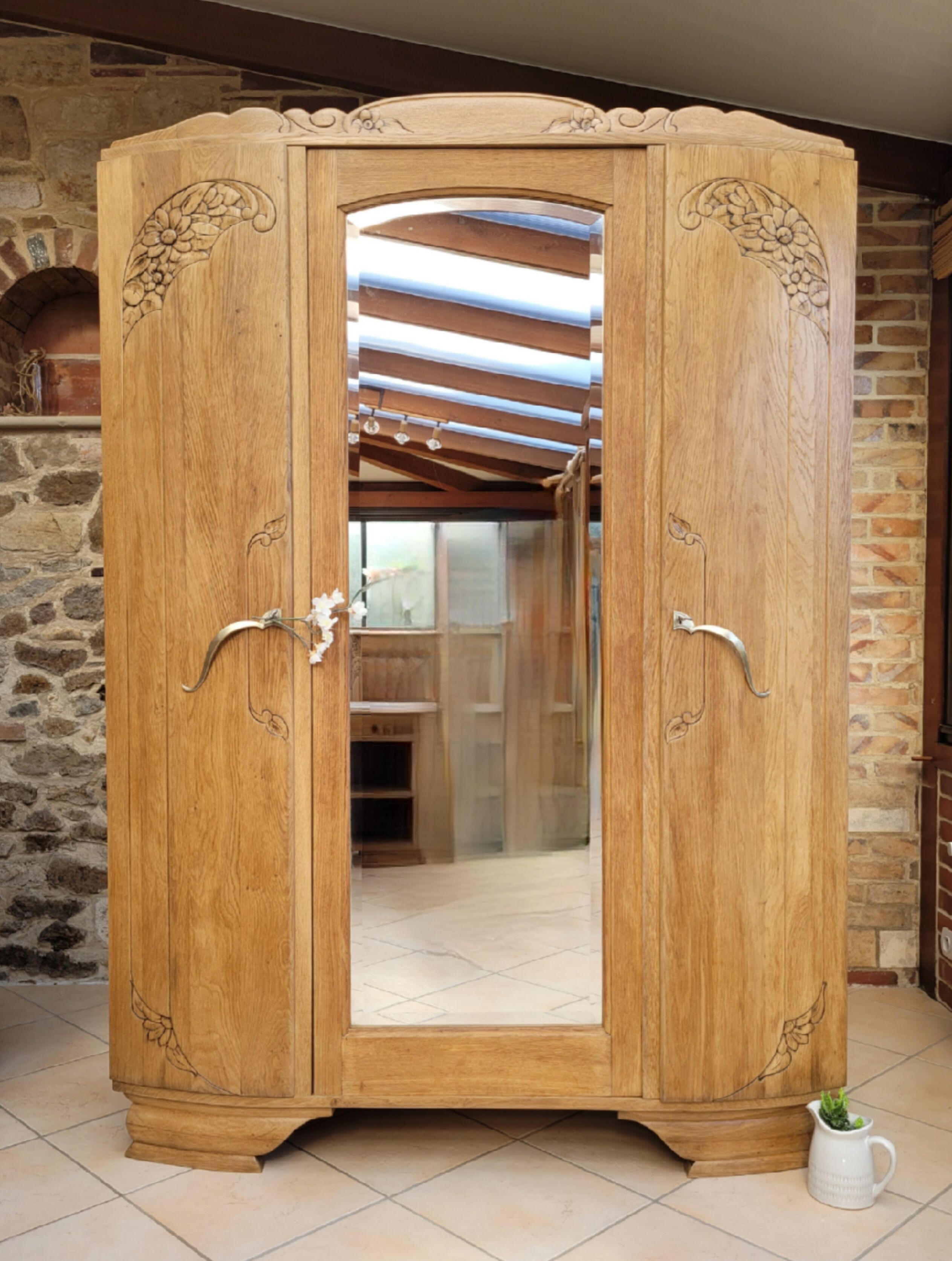 Art deco wardrobe