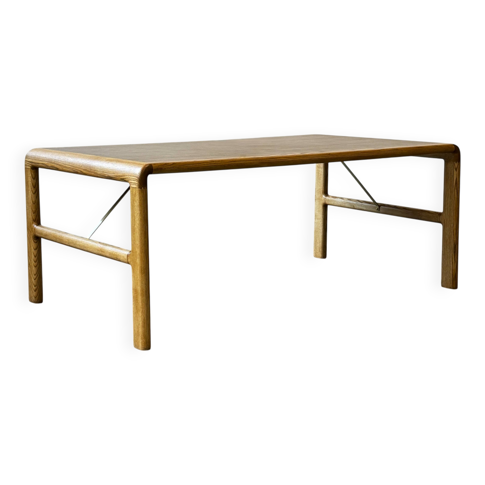 Ash Mosaic Coffee Table, Denmark 1960s/1970s, Mid-C Modern