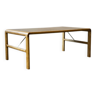 Ash Mosaic Coffee Table, Denmark 1960s/1970s, Mid-C Modern