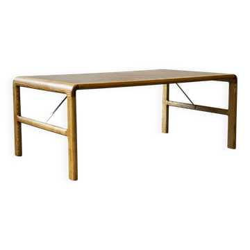 Ash Mosaic Coffee Table, Denmark 1960s/1970s, Mid-C Modern
