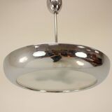 1930s Bauhaus / Functionalist Chrome UFO Chandelier by Napako