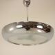 Lustre ovni en chrome Bauhaus / fonctionnaliste des années 1930 par Napako