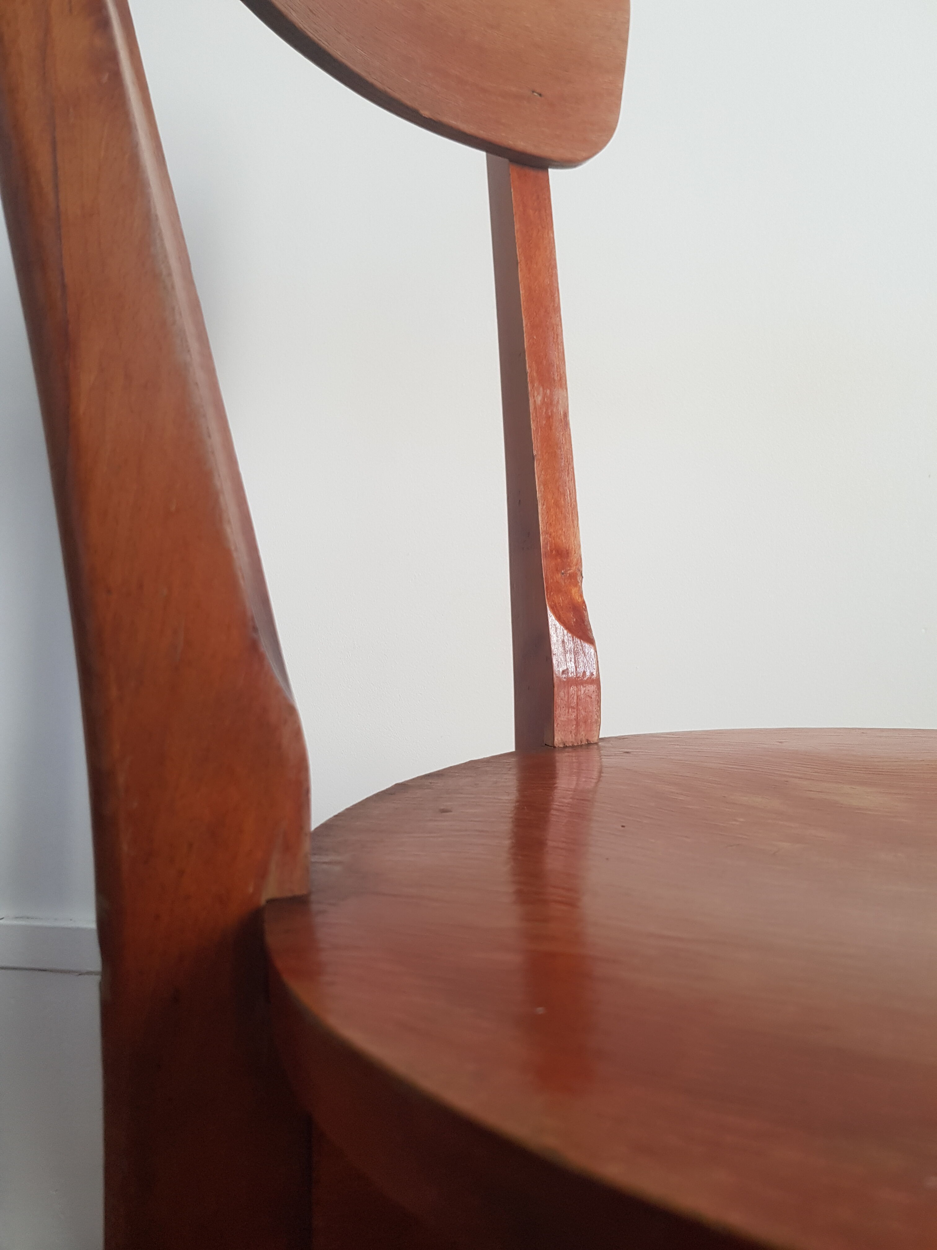 Wooden chair years 50
