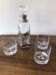 Carafe à whisky et ses 3 verres
