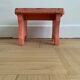 Marche pied en bois ancien