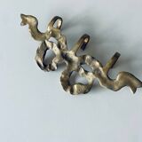 Brass knot wall hook