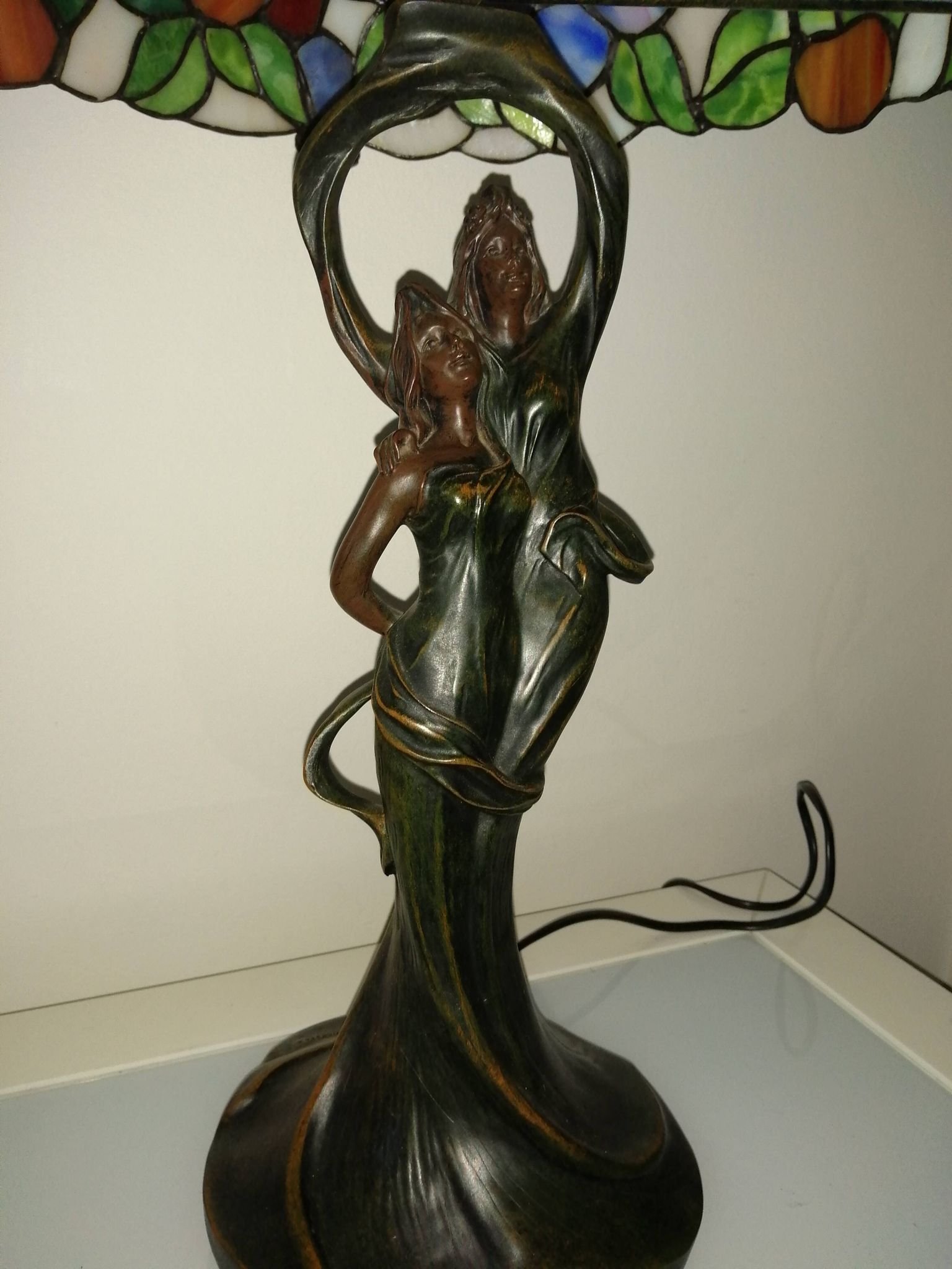 Lampe en Pâte de Verre