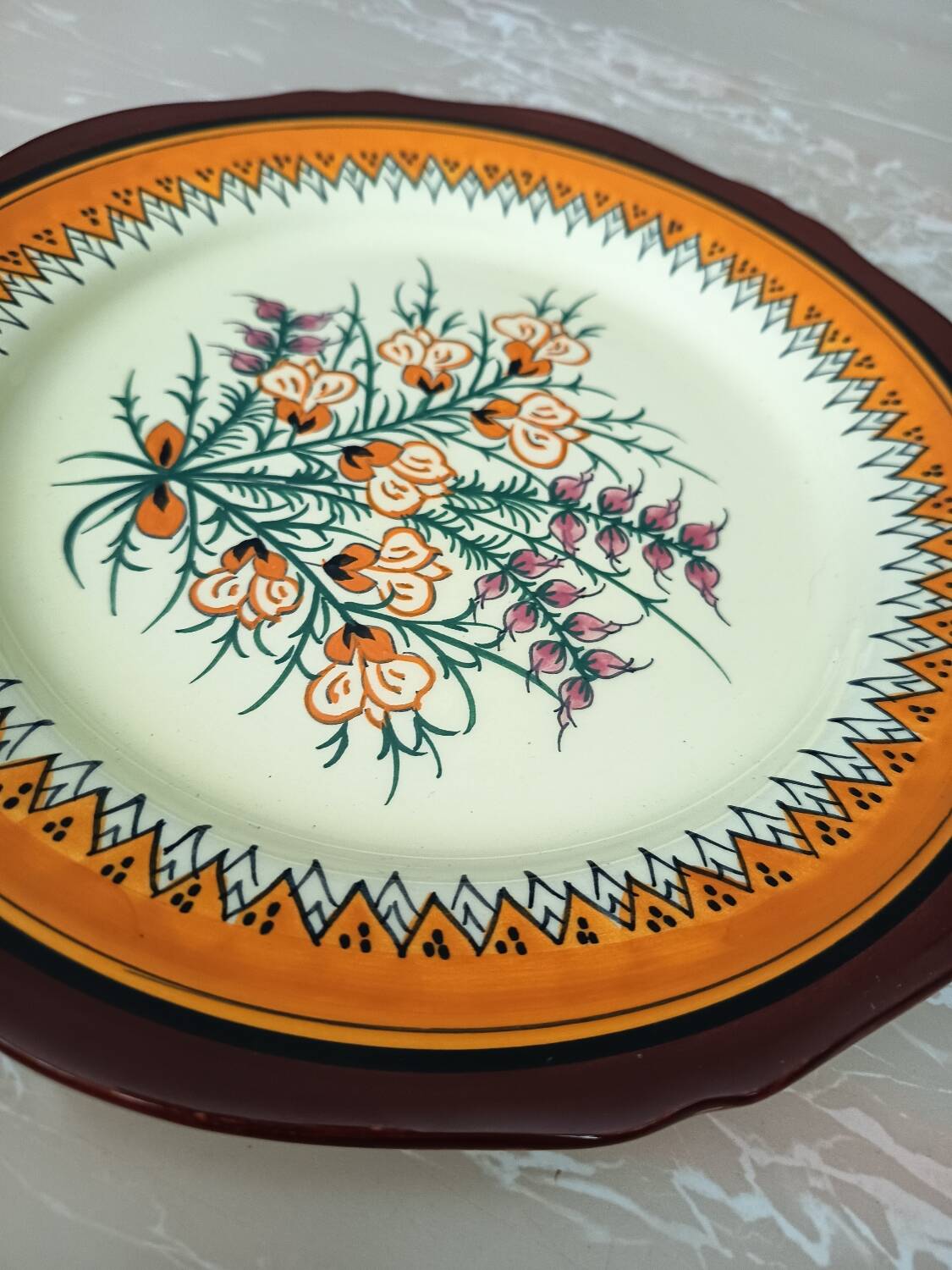 Henriot Quimper Plate