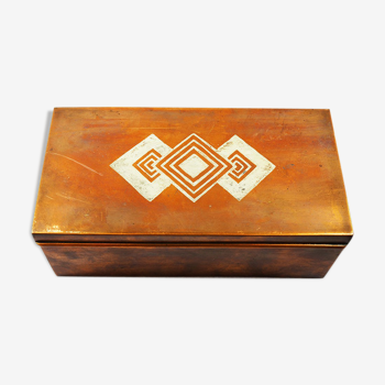 Art deco box by Luc Lanel for Christofle-Circa 1920s