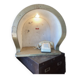 Old telephone booth