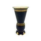 Cobalt Vase, Krister Porzellan, 1930s