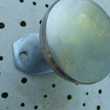 Wall coat rack metal 2 hooks