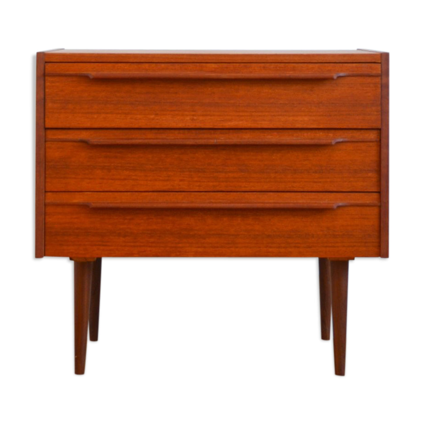Commode scandinave teck vintage 1960s