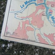 Ancienne carte MDI Moselle-France
