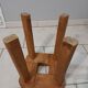 Tabouret vintage en pin par Finnsauna Lagerholm années 60
