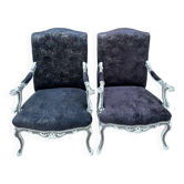 Louis XV style armchairs