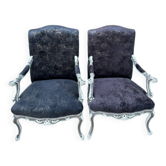 Fauteuils style Louis XV