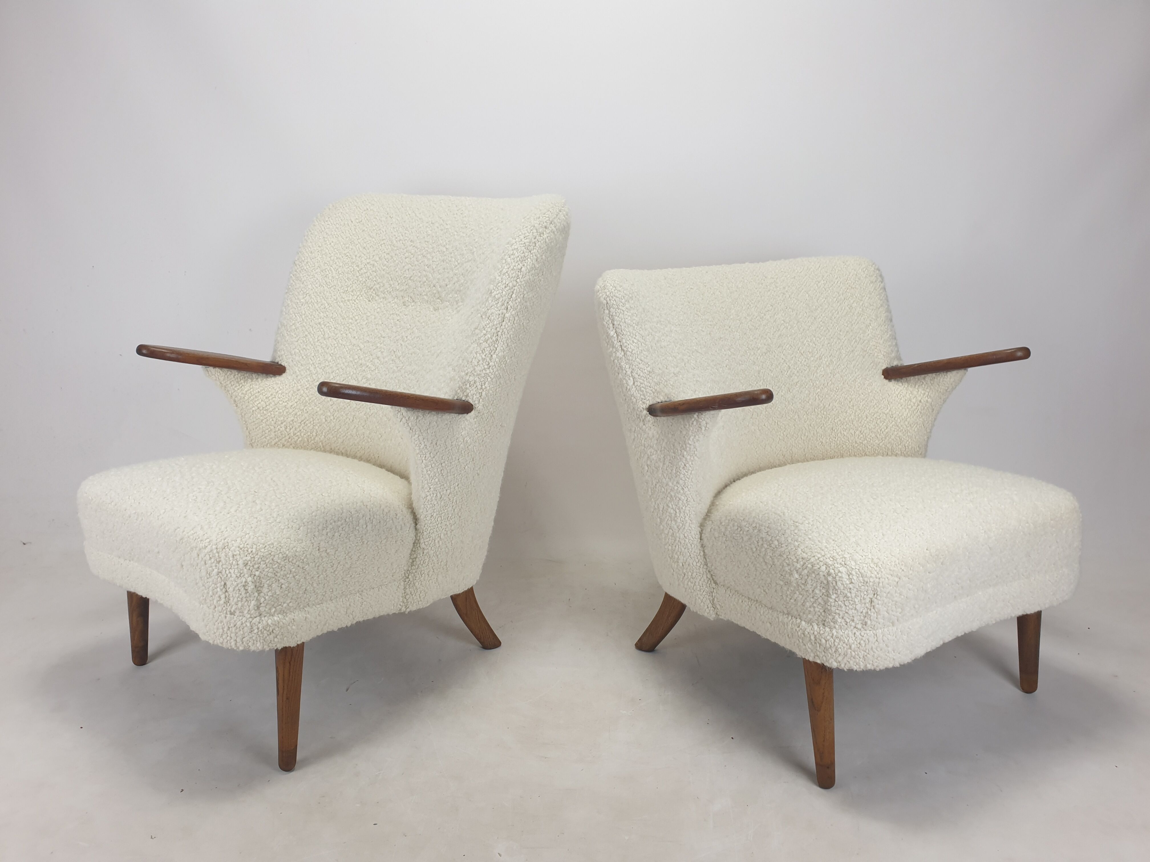 Mid Century  Set of Lounge Chairs by Kronen Aarhus, Denmark 1950's