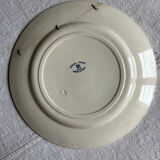 Set of 6 iron earth plates