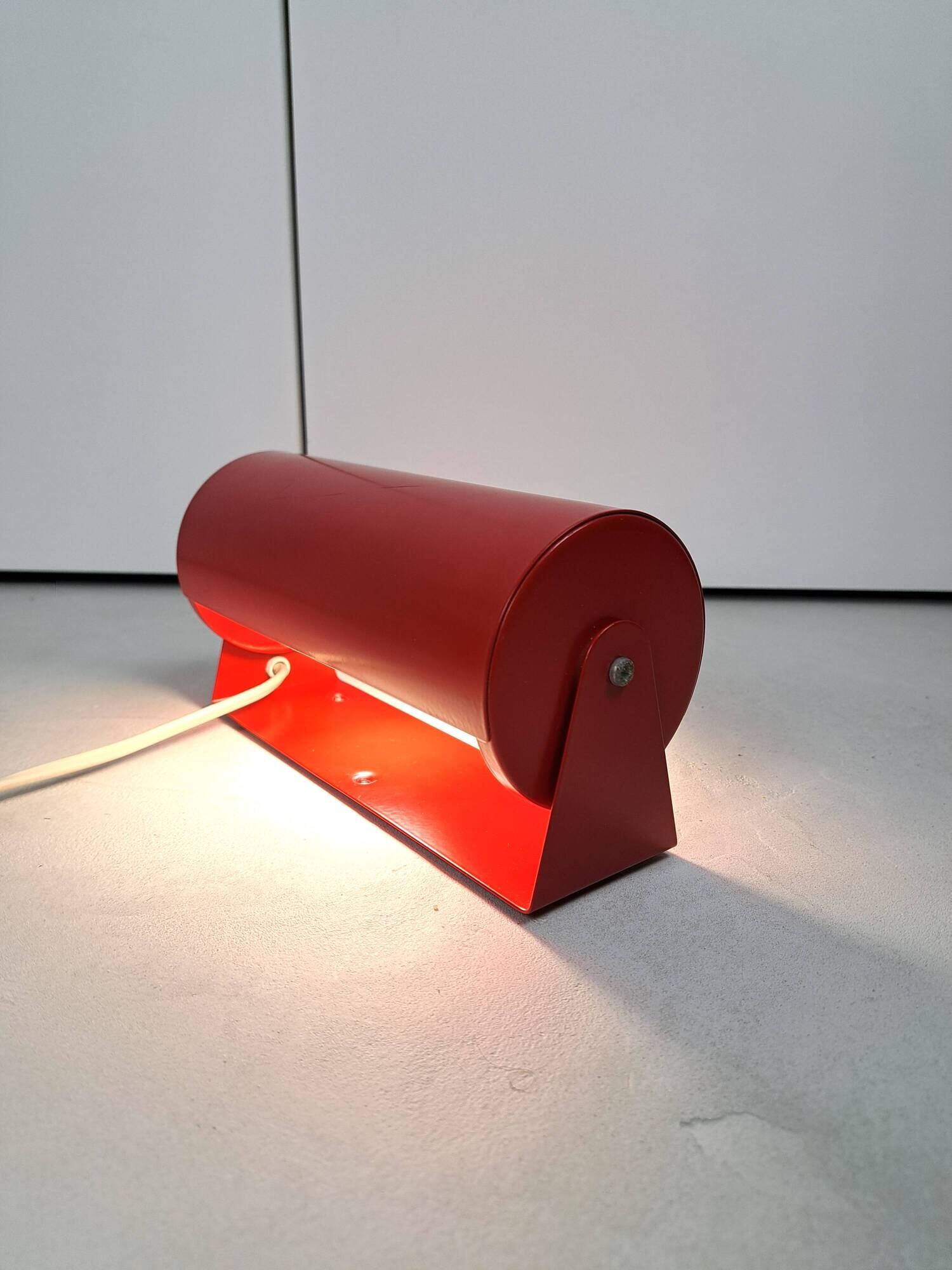 Bedside reading lamp or wall mounted desk lamp Lod V413 vintage space age