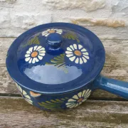Vintage Marmite or earthenware soup tureen from Alsace.