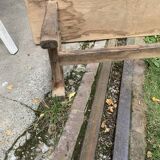 Banc en bois chêne massif