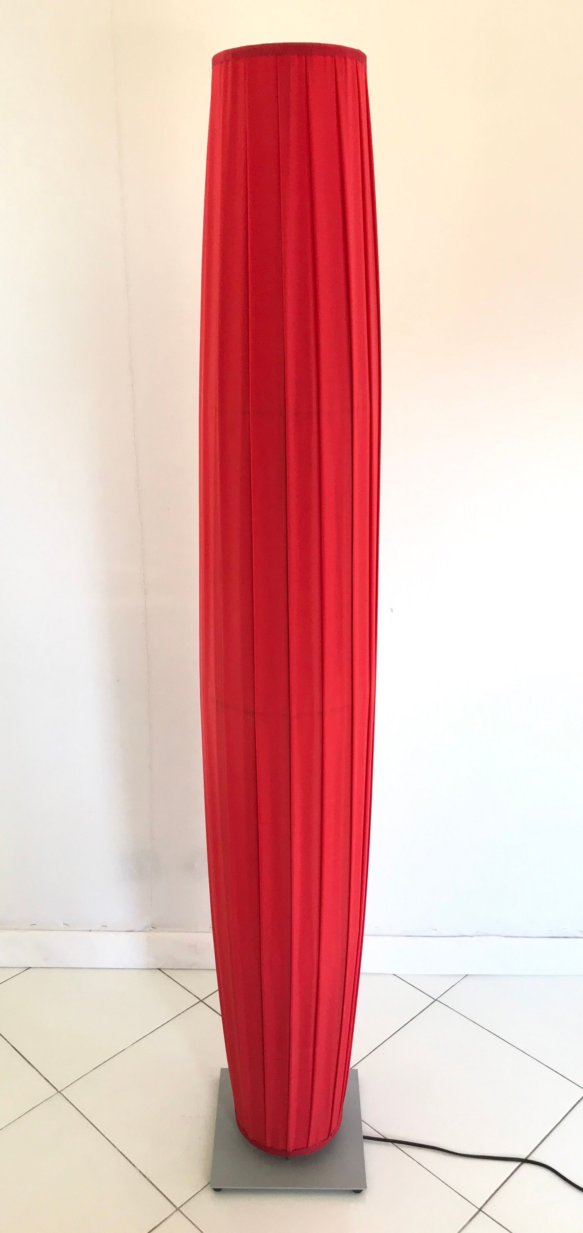 Column floor lamp by Fabrice Berrux for Dix Heures Dix, France 1990s