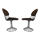 2 chaises Gastone Rinaldi modèle Margot années 60