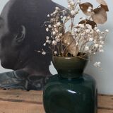 Vase céramisue vert bleu