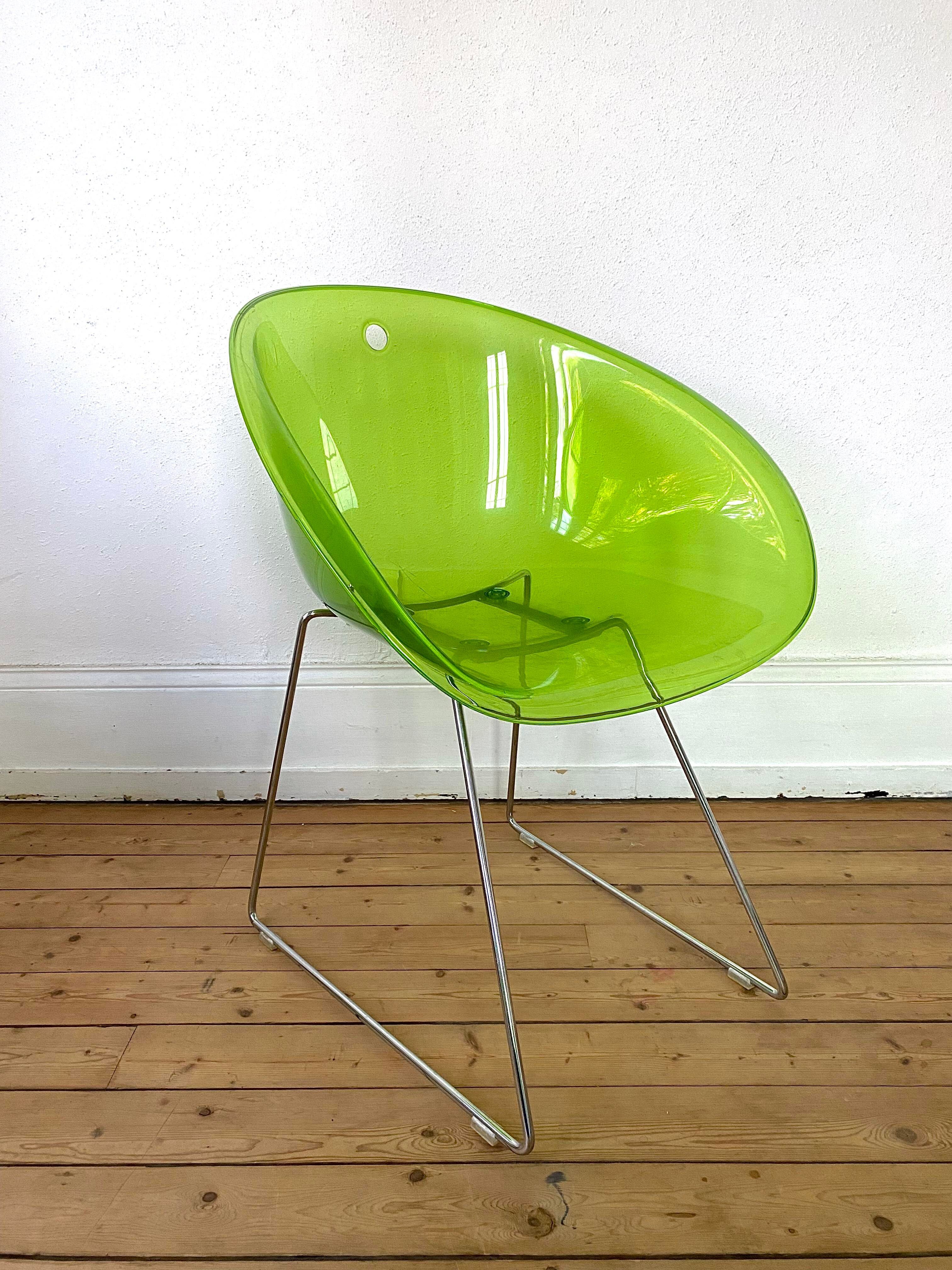 Set of 4 Pedrali design chairs