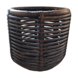Cache pot en rotin