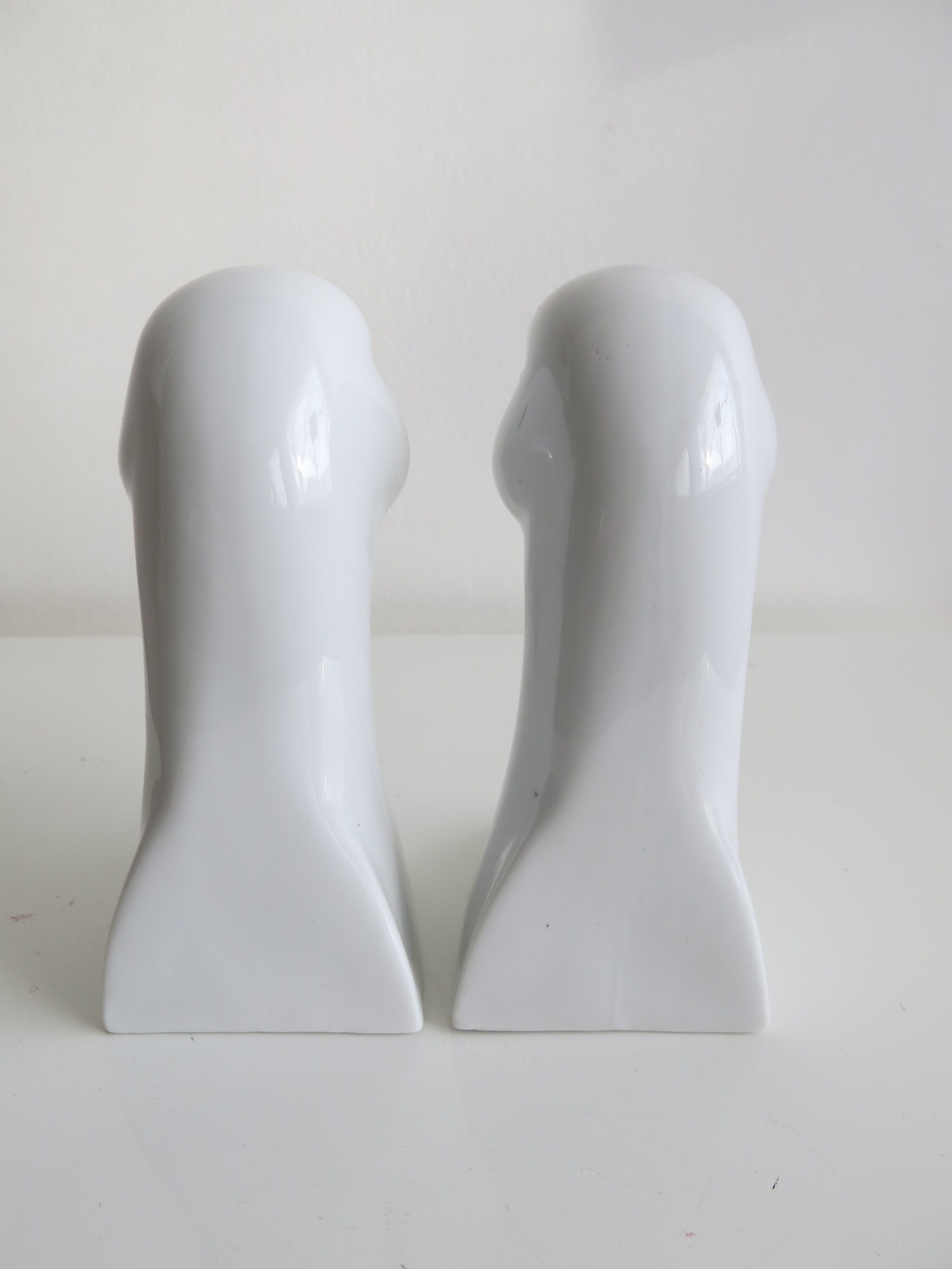 Pair of swan bookends