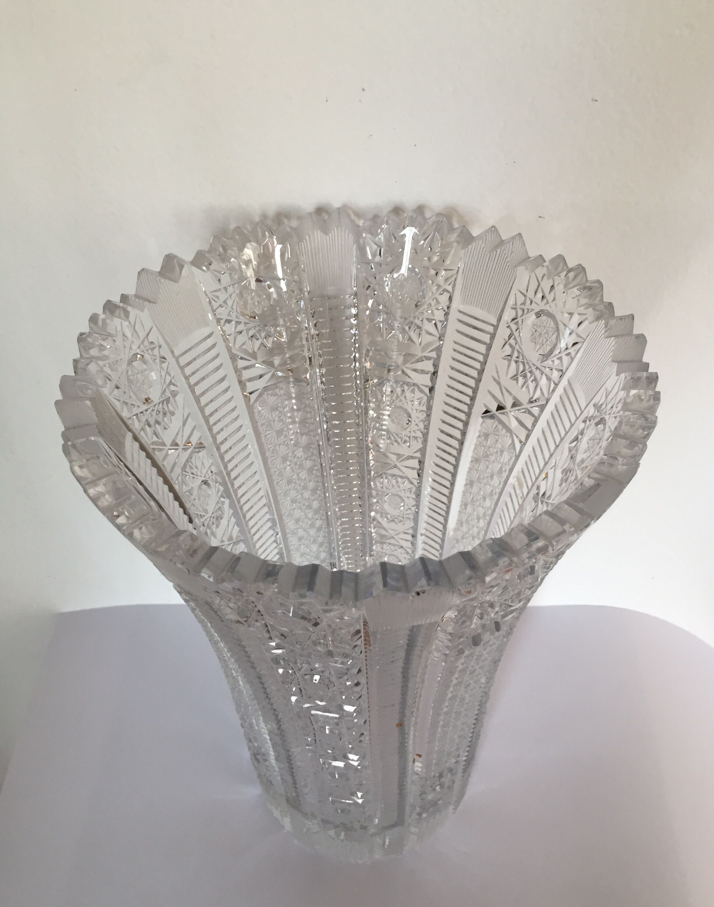 Crystal vase