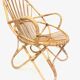 Rohe Noordwolde rattan chair, 1960, Netherlands