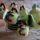 Tea / coffee service in earthenware "Lemon" on display – 15 pieces