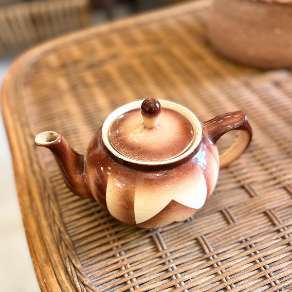 Art Deco teapot in German ceramics, Bunzlau