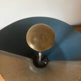 Porte parapluie 1950 tole perforée et laiton