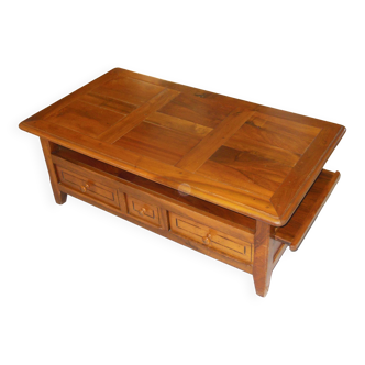 Table basse en noyer