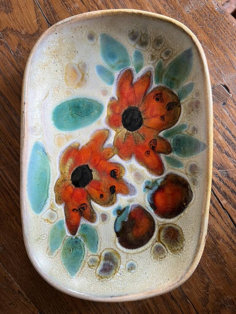 4 Plates by Kurt Brunner and Monique Pansier (Poterie du Verseau, Vallauris)