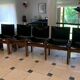 Set of 6 Monk Dining Chairs by Afra & Tobia Scarpa
