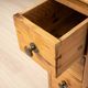 Antique Pine Biedermeier Cabinet with Four Drawers