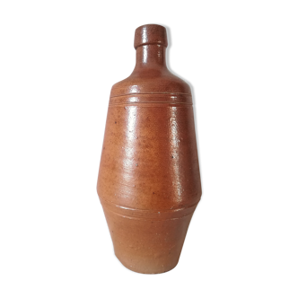 Vase bouteille en grès